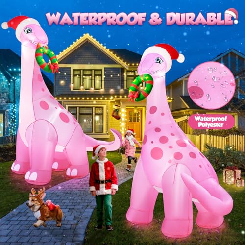 12FT Giant Christmas Inflatables Snowman with 3-Color LED Lights H34890