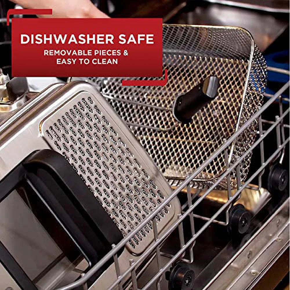 Stainless Steel Deep Fryer with Basket 3.5 Liter H860262