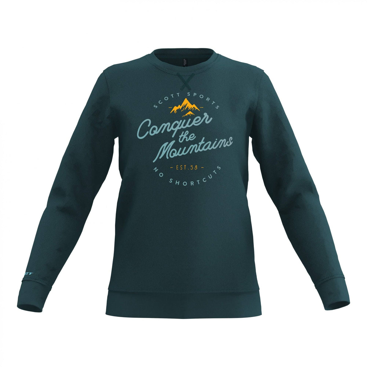 Casual Long-sleeved Crewneck T-Shirt Z48485