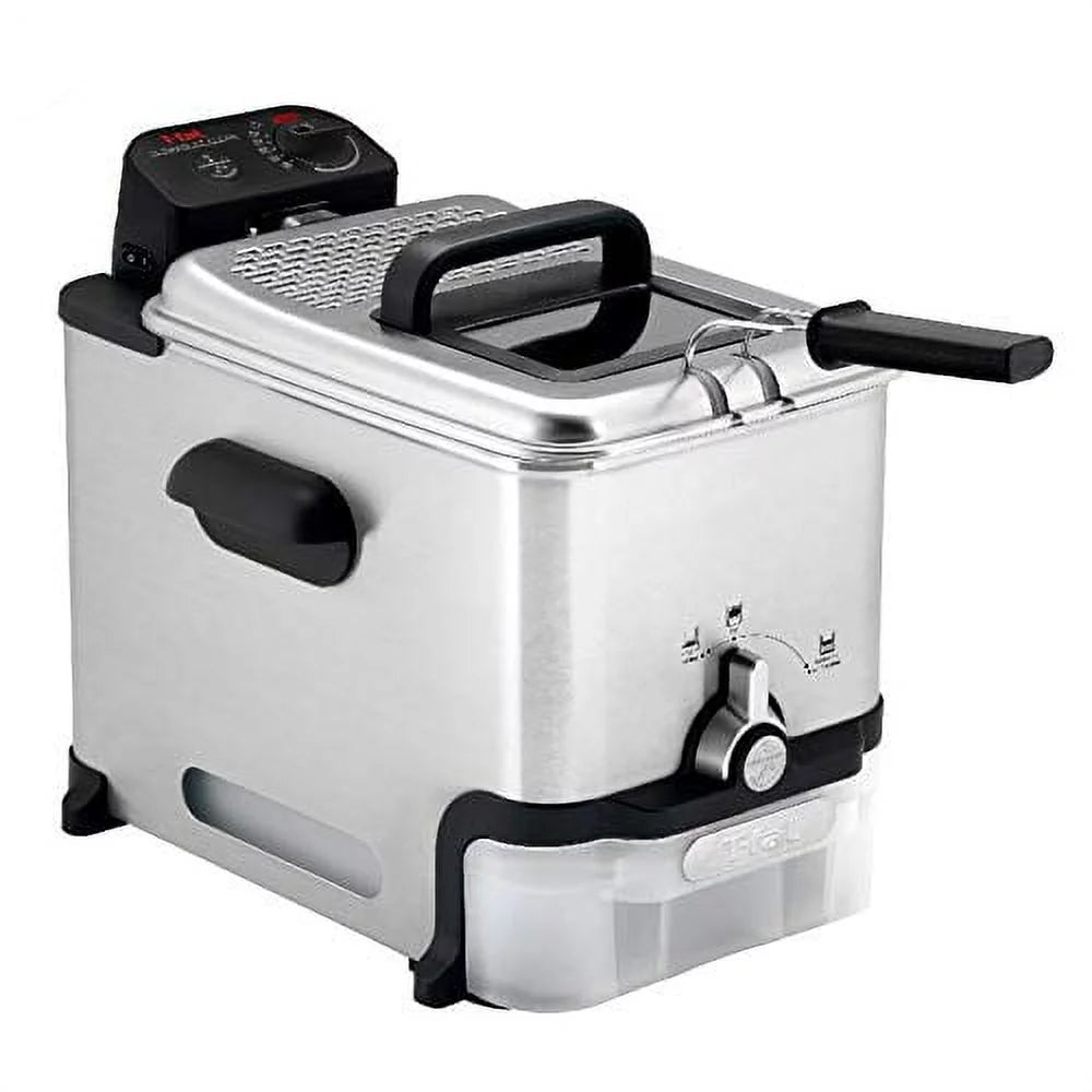 Stainless Steel Deep Fryer with Basket 3.5 Liter H860262