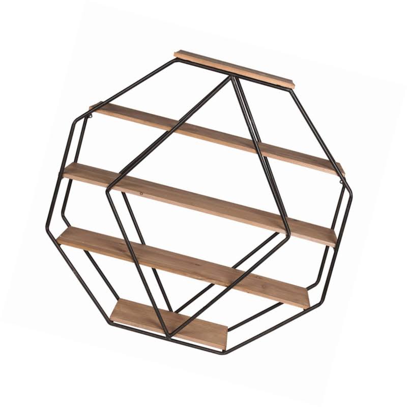 Octagon Floating Wall Shelves X537