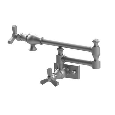 Satin Chrome Pot Filler Cross W92539